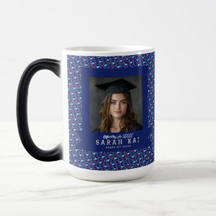 Trendy Aztec Pattern Graduation Gift Magic Mug