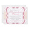 Trendy Baby Dedication Christening Invitation