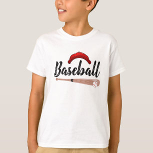 Trendy Baseball Player Dad Mom Sports for him T-Shirt