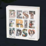 Trendy Besties Best Friend BFF 12 Photo Collage Wooden Box Sign<br><div class="desc">Trendy Besties Best Friend BFF 12 Photo Collage Wooden Box Sign</div>