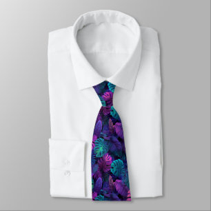 Trendy Birthday Gifts For Boyfriend Tropical Flora Tie