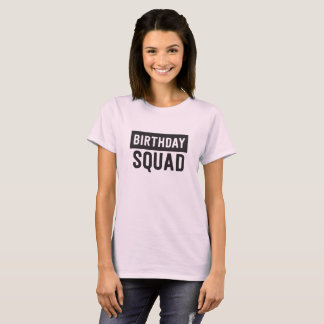 Trendy Birthday Squad T-Shirt