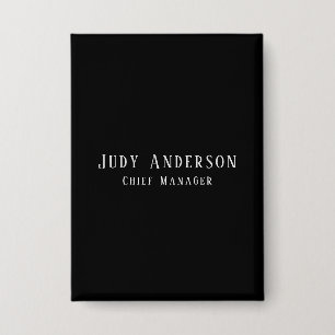 Trendy Black Grey Professional Plain Serif Font