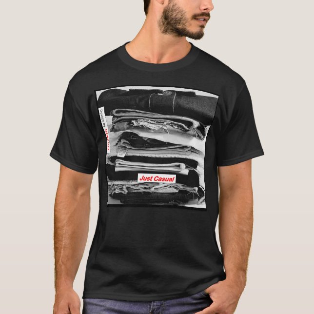 Trendy Black T-shirt (Front)