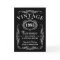 Trendy Black & White Typography Birthday