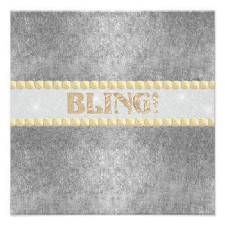 Trendy Bling! Design Photo Print