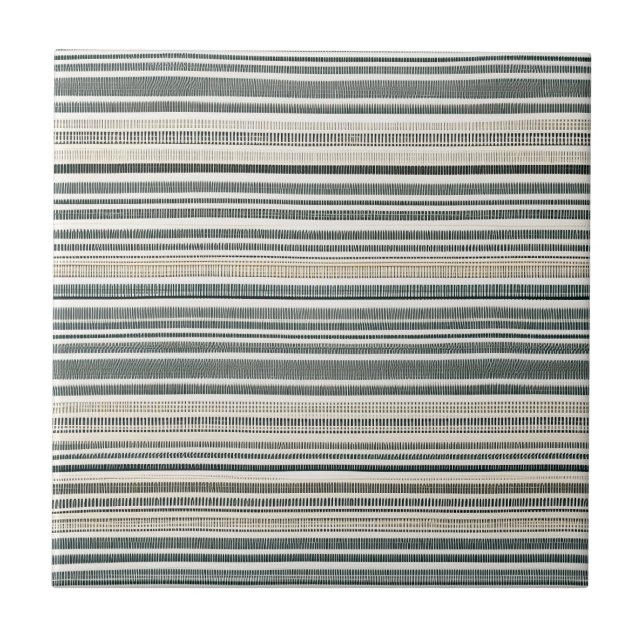 Trendy Boho Stripe Tile (Front)