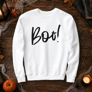 Trendy Boo Halloween Sweatshirt