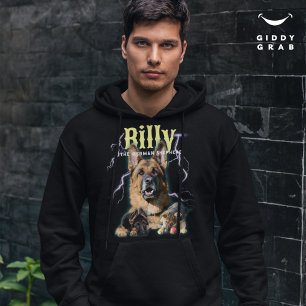Trendy Bootleg Personalized Dog Photo 90s Hoodie
