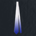 Trendy Bright Blue to Bright White Ombre Gradient Tie<br><div class="desc">This trendy bright neon blue to vintage bright white ombre gradient is perfect for the trendy and minimalistic individual.</div>