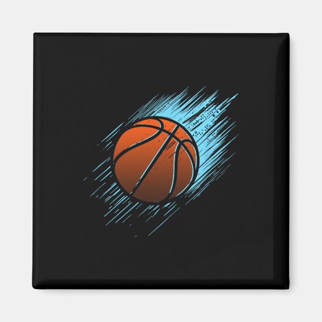Trendy Bright Sketll Retro Poster  Magnet (Front)
