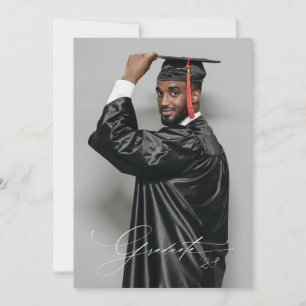 TRENDY BUDGET Photo Graduation Announcement