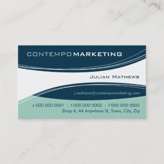 TRENDY BUSINESS CARD :: contempo 6AL