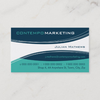 TRENDY BUSINESS CARD :: contempo 9AL