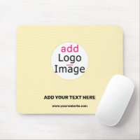 Trendy business customizable light vanilla yellow