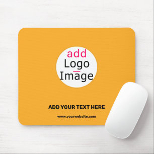 Trendy business customizable macaroni and cheese mouse pad