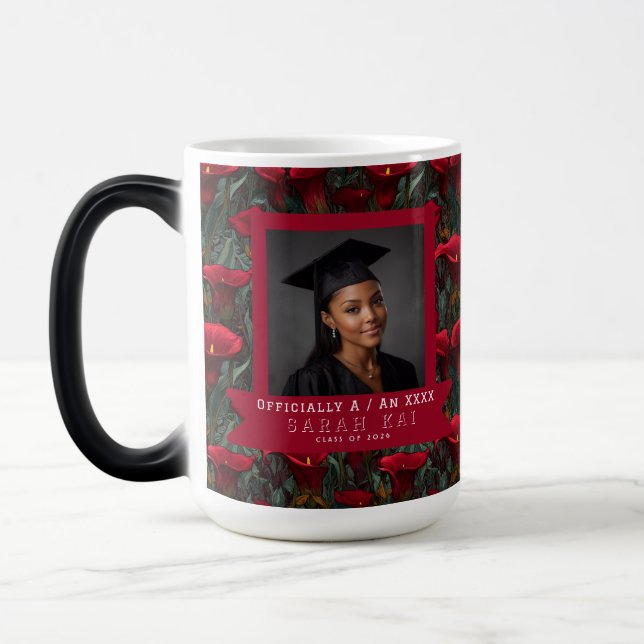 Trendy Calla Lilies Flower Masters  Magic Mug (Left)