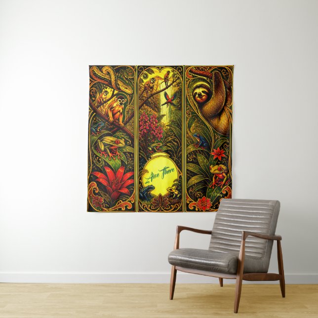 Trendy Calming  Tapestry (In Situ)