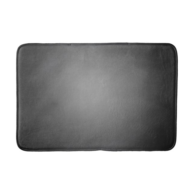 Trendy Chalkboard Vignette Bath Mat (Front)