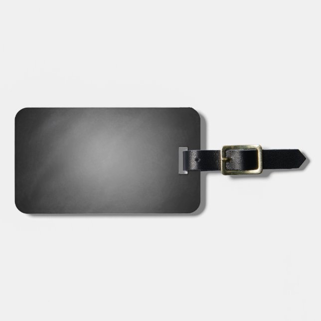Trendy Chalkboard Vignette Luggage Tag (Front Horizontal)
