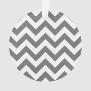 Trendy Chevron Acrylic Ornament