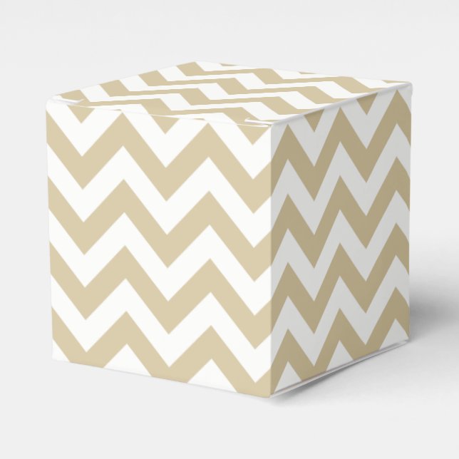 Trendy Chevron Favour Box (Front Side)