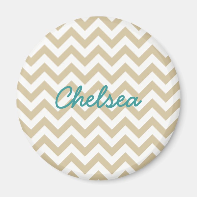 Trendy Chevron Magnet (Front)