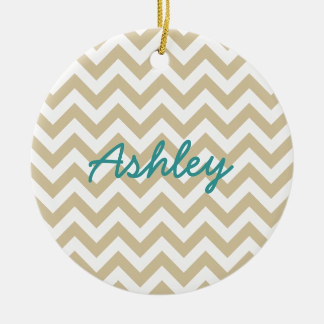 Trendy Chevron Ornament (Front)