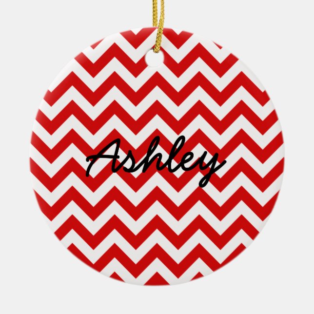 Trendy Chevron Ornament (Front)