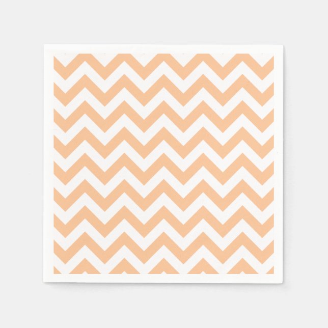 Trendy Chevron Paper Napkins (Front)