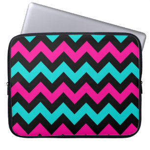 Trendy chevron pattern laptop sleeve