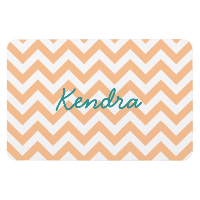 Trendy Chevron Premium Magnet (Horizontal)