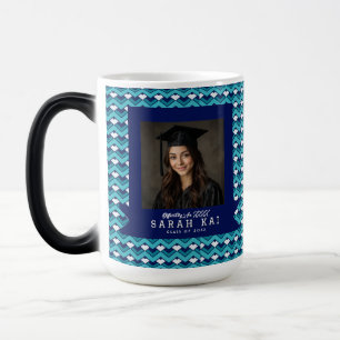 Trendy Chevron Print Certified Engineer Magic Mug