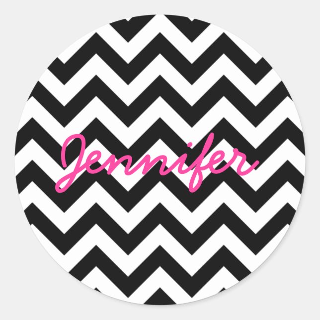 Trendy Chevron Stickers (Front)