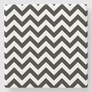 Trendy Chevron Stone Coaster