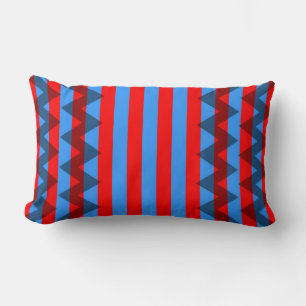 Trendy Chevron Stripes Pattern #19 Lumbar Pillow