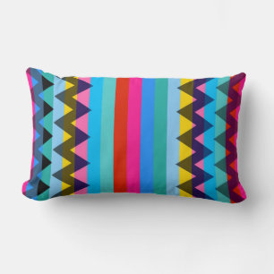 Trendy Chevron Stripes Pattern #26 Lumbar Pillow