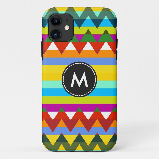 Trendy Chevron Stripes Pattern #5 Case-Mate iPhone Case (Back)