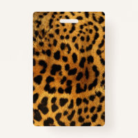 trendy chic animal pattern brown leopard print
