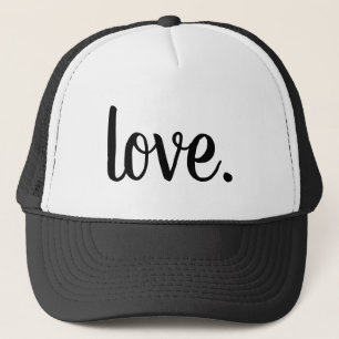 trendy chic LOVE.   Trucker Hat