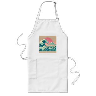 Trendy Chill Out Desert Cactus Instagram Post Long Apron