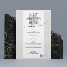 Trendy Christmas Bell Party Elegant Holidays
