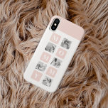 Trendy Collage Photo & Pastel Pink Best Mommy Gift Case-Mate iPhone Case<br><div class="desc">A trendy collage photo and pastel pink gift set would make the perfect gift for any mom who loves to capture memories and display them in a beautiful way. The collage photo can be personalized with a selection of her favorite pictures, creating a stunning visual display of cherished moments. The...</div>
