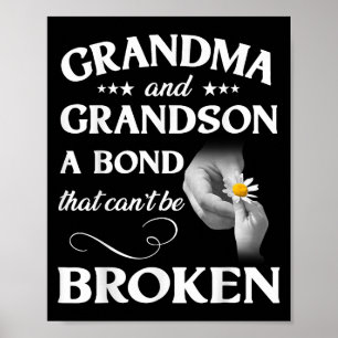 Trendy Coloring Grandma And Grandson A Bond That C Poster