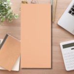 Trendy Colour Peach Fuzz Solid Colour | Elegant Magnetic Notepad<br><div class="desc">Trendy Colour Peach Fuzz Solid Colour | Classic | Elegant | Trendy | Stylish | Gift</div>