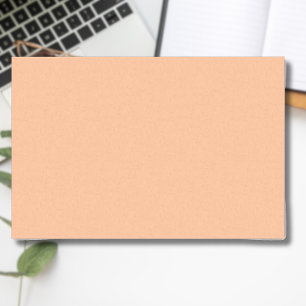 Trendy Colour Peach Fuzz Solid Colour   Elegant Tissue Paper