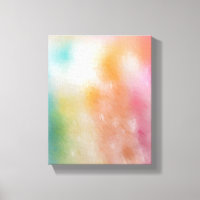 Trendy Colourful Abstract Art Red Pink Blue Purple