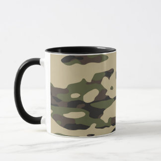 Trendy Colours Camouflage Abstract Pattern Mug