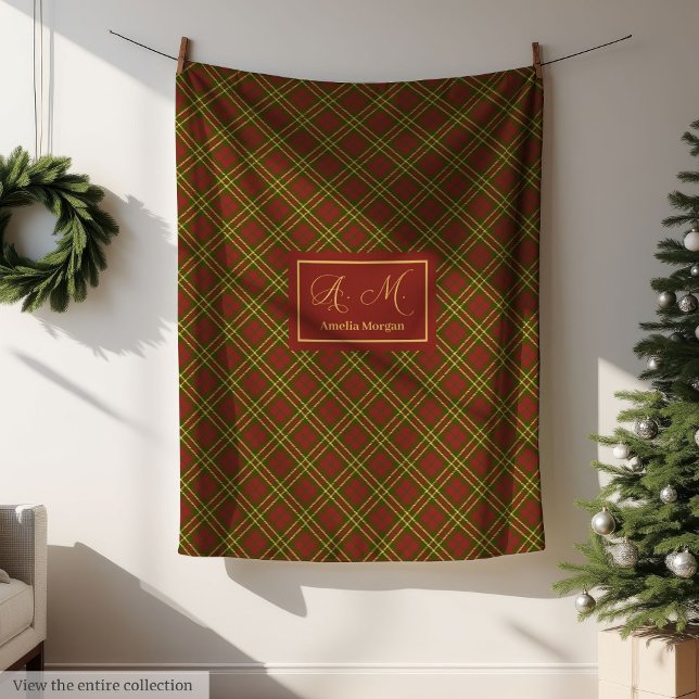 Trendy Colours Throw Blanket Rustic Autumn Plaid (Trendy Colors Throw Blanket Rustic Autumn Plaid Style)