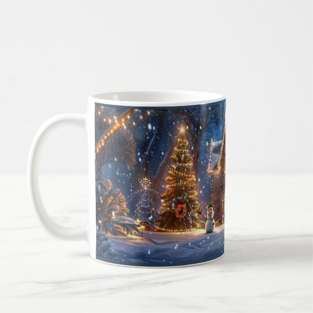 Trendy Comfort, Christmas Coffee Mug (Left)